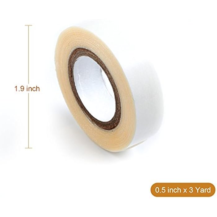 Walker Tape Ultra Hold Double Sided Tape for Tape in Hair Extensions (1/2 Inch 3Yards) - Image 4